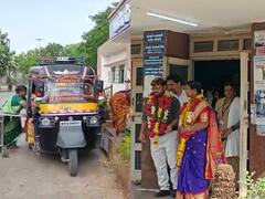 हिंगोलीत आरोग्य व्यवस्थेचे धिंडवडे, महिलेची रुग्णालयासमोर ऑटोमध्ये प्रसुती अन् तिकडे डॉक्टर-कर्मचारी वैद्यकीय अधीक्षकांच्या निरोप समारंभात व्यस्त 