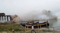आधी एक पिलर खचला, नंतर हळूहळू पूलच कोसळला; अवघ्या 10 मिनिटांत गंगेत बुडाला 1700 कोटींचा पूल