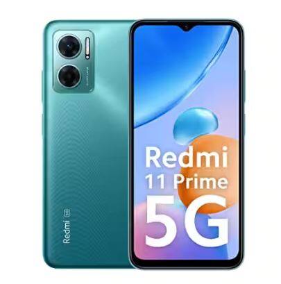 ਰੈੱਡਮੀ 11 ਪ੍ਰਾਈਮ 5ਜੀ ਸਮਾਰਟਫੋਨ ਪੰਜਵੇਂ ਨੰਬਰ 'ਤੇ ਮੌਜੂਦ ਹੈ। ਇਸ ਨੂੰ 12,999 ਰੁਪਏ ਦੀ ਕੀਮਤ 'ਚ ਖਰੀਦਿਆ ਜਾ ਸਕਦਾ ਹੈ। 6.58 ਇੰਚ ਡਿਸਪਲੇ, 6GB ਰੈਮ, 128GB ਸਟੋਰੇਜ, 5000mAh ਬੈਟਰੀ, 50MP ਰੀਅਰ ਕੈਮਰਾ ਅਤੇ 8MP ਫਰੰਟ ਕੈਮਰਾ ਉਪਲਬਧ ਹਨ।