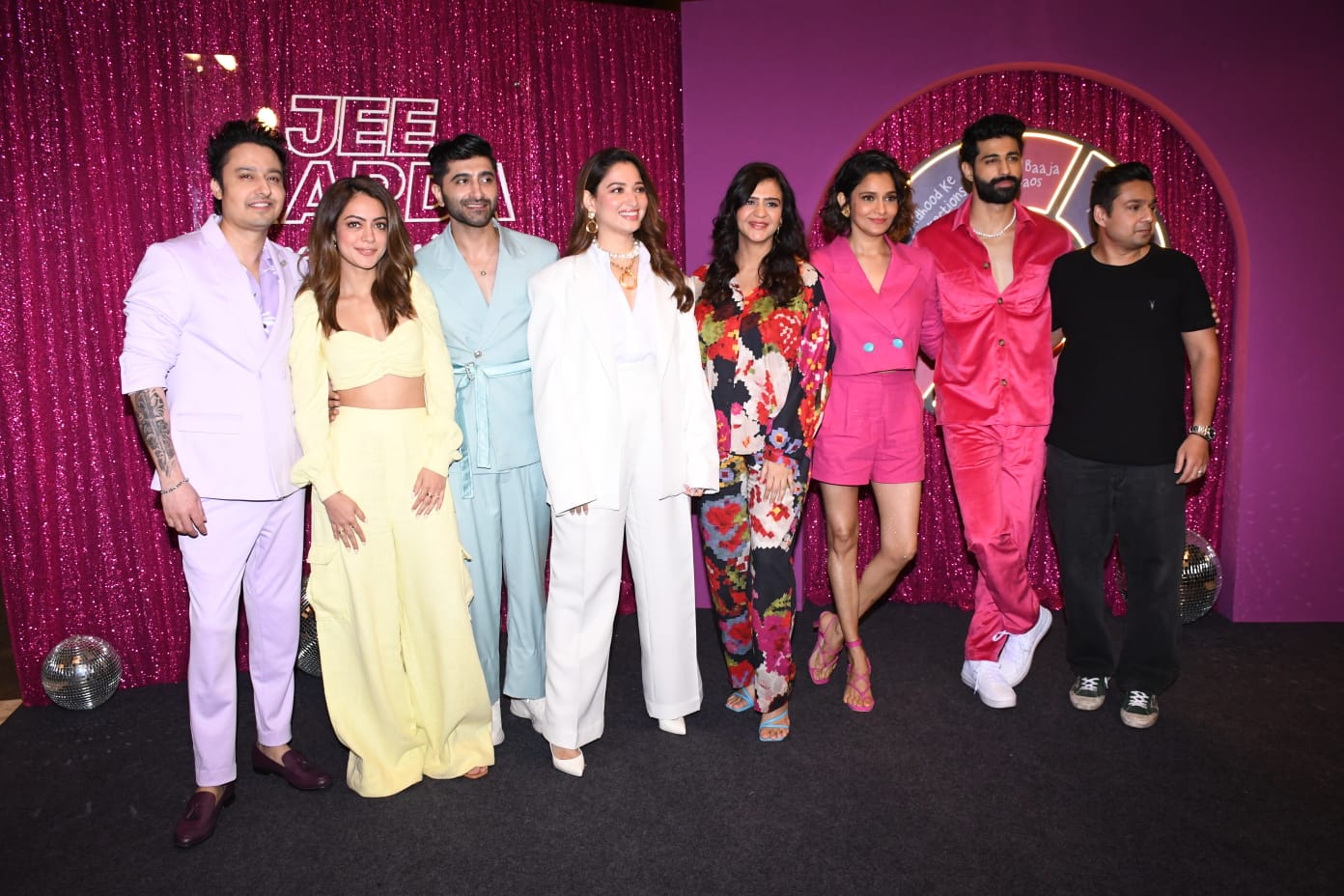 Tamannah Bhatia Has Fun With Her Jee Karda On Amazon Prime Video Cast At  Trailer Launch Event