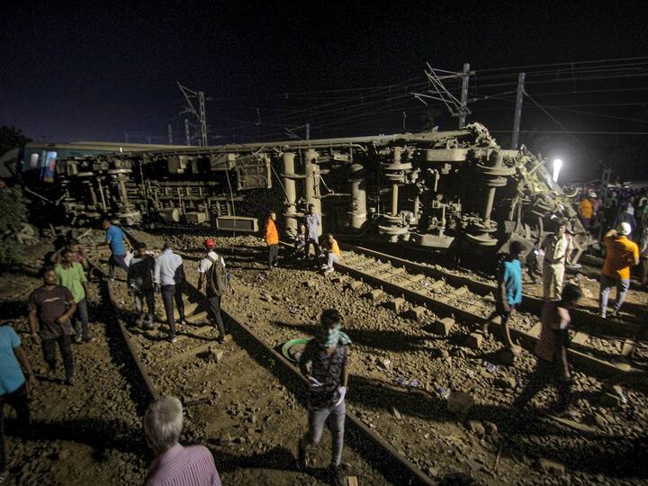 The pile-up on Friday around 7 pm involved three trains: the Shalimar-Chennai Coromandel Express, the Bengaluru-Howrah superfast, and a goods train. It has been described as one of India's worst train accidents. (Image Source: PTI)