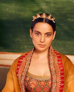 Kangana Ranaut Looks Regal As Ever In Ethnic Attire