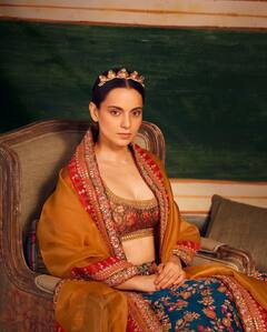 Kangana Ranaut Looks Regal As Ever In Ethnic Attire