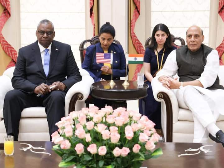 US Secretary of Defence on Sunday arrived for a two-day visit to India and held bilateral talks with Union defence minister Rajnath Singh in the national capital.