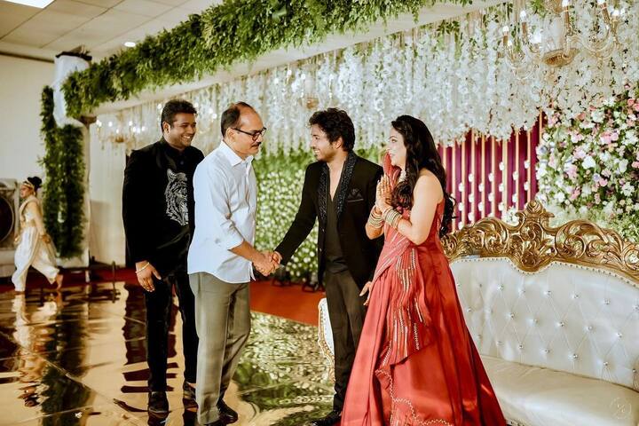 రాహుల్ సిప్లిగంజ్ తమ్ముడి పెళ్లి ఫోటోలు