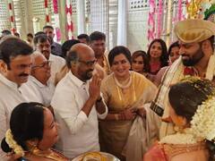 Abhishek Wedding: शादी के बंधन में बंधे साउथ एक्टर अभिषेक अंबरीश और अवीवा बिदापा, कपल को आशीर्वाद देने पहुंचे रजनीकांत