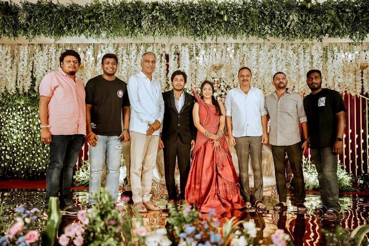 రాహుల్ సిప్లిగంజ్ తమ్ముడి పెళ్లి ఫోటోలు
