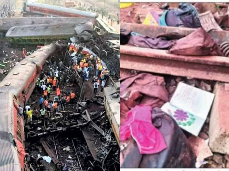 Love Poems Found Scattered On Tracks At Odisha Train Crash Site Odisha Train Accident: தண்டவாளத்தில் காதல் கவிதைகள்.. பதைபதைக்க வைத்த காட்சிகள்..ரயில் பெட்டிகளுடன் நொறுங்கிய கனவுகள்