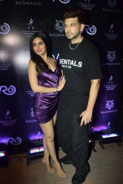 मौनी रॉय के रेस्टोरेंट लॉन्च में स्टाइलिश अवतार में पहुंचे Karan-Tejasswi, पर्पल शॉर्ट ड्रेस में टीवी की 'नागिन' लगीं बेहद ग्लैमरस