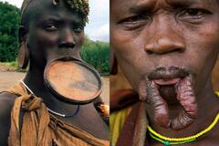 Mursi:ઇથોપિયાની આ જનજાતિ જ્યાં લગ્ન થતાં જ મહિલાઓને કાપવા પડે છે કાન અને હોઠ