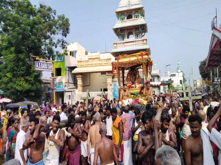 kanchipuram varadaraja perumal temple vaikasi brahmotsavam 2023 6th day TNN Kanchi Brahmotsavam:  ‘வரதா வரதா.. வரம்தா வரதா’.... குவிந்த பக்தர்கள்..! வைகாசி பிரம்மோற்சவம்..!