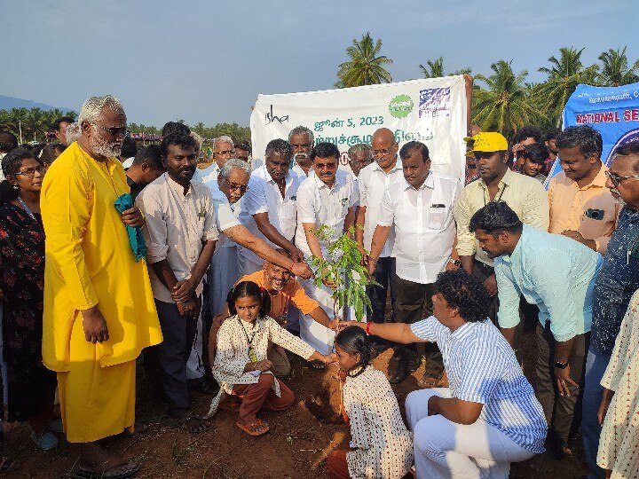 தமிழகம் முழுவதும் 1.1 கோடி மரங்களை நட ஈஷா இலக்கு' - காவேரி கூக்குரல் இயக்கம்