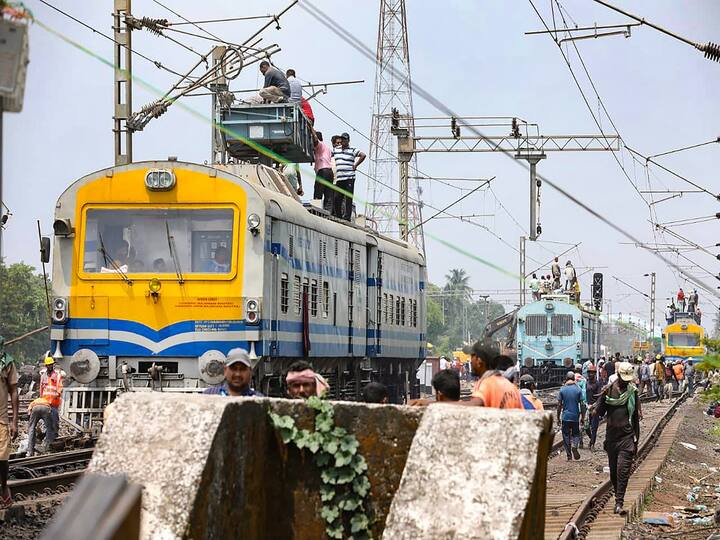 The restoration work was carried out in 51 hours and the railway track has resumed operations after one of the worst train accidents in the history of the country. (Image Source: PTI)