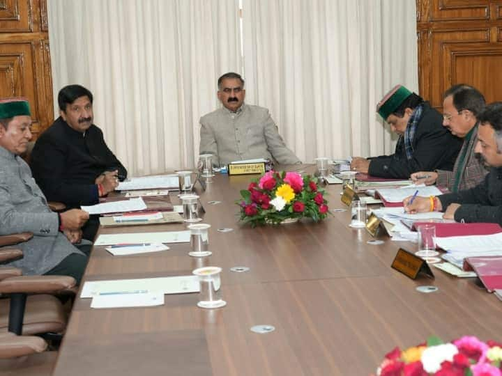 Himachal Pradesh cabinet meeting to be held on 3 pm today CM Sukhvinder Singh Sukhu ann Himachal Cabinet Meeting: हिमाचल में मंत्रिमंडल की बैठक आज, इन संभावित फैसलों पर रहेगी नजर