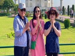 'Totally Indian': Korean Woman's Visit To Taj Mahal With Parents Wins Hearts