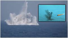 Indian Navy Heavy weight Torpedo | దేశీయ టెక్నాలజీతో రూపొందించిన భారీ టార్పిడో ప్రయోగం సక్సెస్| ABP