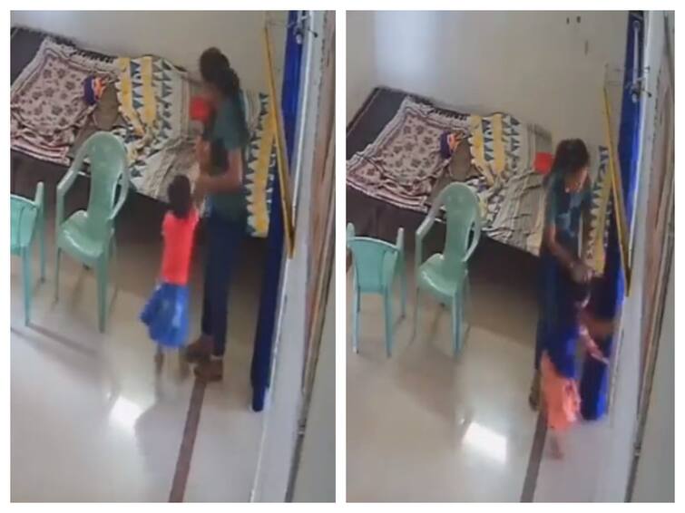 Chhattisgarh Woman thrashes two kids at adoption centre video goes viral FIR lodged Shocking Video : குழந்தையை தூக்கி வீசும் கொடூரம்.. தத்தெடுப்பு மையத்தில் நடந்த பயங்கரம்...பதைபதைக்க வைக்கும் காட்சிகள்