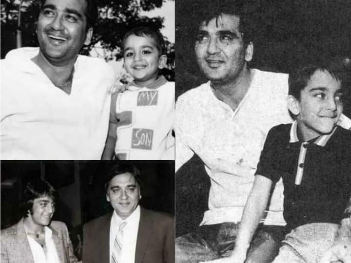 Sanjay Dutt shared unseen pictures on Sunil Dutt’s birth anniversary, wrote – ‘Papa I miss you’