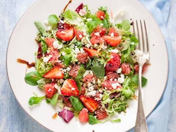 Red Rice Salad Recipe: हेल्दी और टेस्टी दोनों का शानदार कॉम्बो है ये रेड राइस सलाद, यह है पूरी रेसिपी Red Rice Salad Recipe: हेल्दी और टेस्टी दोनों का शानदार कॉम्बो है ये रेड राइस सलाद, यह है पूरी रेसिपी