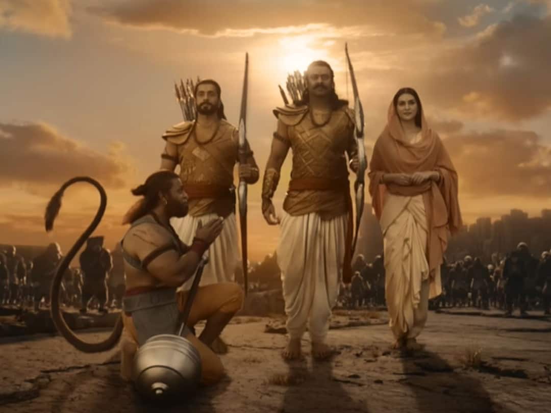 Adipurush: প্রতি প্রেক্ষাগৃহে একটি করে আসন উৎসর্গ করা হবে রামভক্ত হনুমানকে, ঘোষণা 'আদিপুরুষ' নির্মাতাদের Team Adipurush, Starring Prabhas Kriti Sanon, To Dedicate One Seat In Every Theatre To Lord Hanuman Adipurush: প্রতি প্রেক্ষাগৃহে একটি করে আসন উৎসর্গ করা হবে রামভক্ত হনুমানকে, ঘোষণা 'আদিপুরুষ' নির্মাতাদের