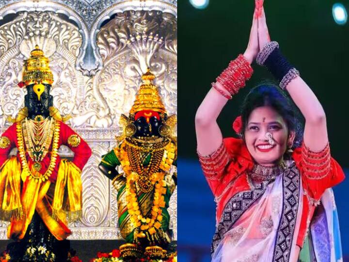 गौतमीने आता पंढरपुरात विठ्ठल आणि रुक्मिणी मातेचे दर्शन घेतले आहे.