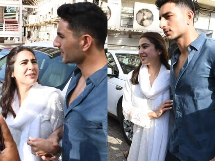 Ibrahim Ali Khan Gets Irritated With Paparazzi Fans Make A Joke On Saif Ali Khan Son Sara Ali Khan के भाई पैप्स से हो गए इरिटेट! यूजर्स बोले-'ऐटीट्यूड तो ऐसा है जैसे कई हिट फिल्में दी हों'