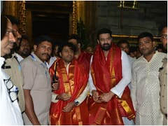 ఉదయమే ఏడు కొండల వేంకటేశ్వరుని దర్శించుకున్న ప్రభాస్