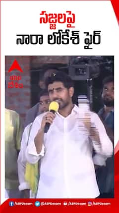 సజ్జల రామకృష్ణారెడ్డిపై నారా లోకేశ్ ఫైర్