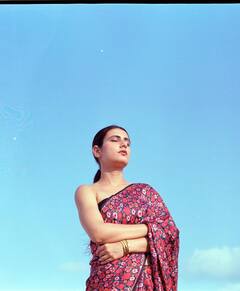 Fatima Sana Shaikh Emits Summer Vibes In A Floral Saree - SEE PICS