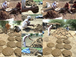 Agriculture News : शेणापासून गोवऱ्या तयार करुन पाडली उत्पन्नात भर, वर्ध्यातील अल्पभूधारक शेतकऱ्याचा उपक्रम