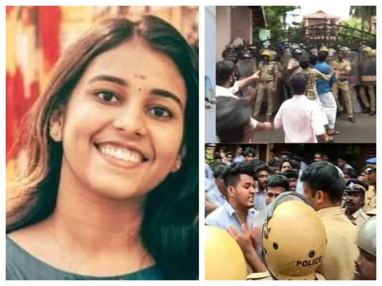 Crime kerala engineering student girl suicide hanging her room shocking incident students protest Crime : விடுதியில் கல்லூரி மாணவி தூக்கிட்டு தற்கொலை... போராட்டத்தில் குதித்த சக மாணவர்கள்... கேரளாவில் பரபரப்பு...!