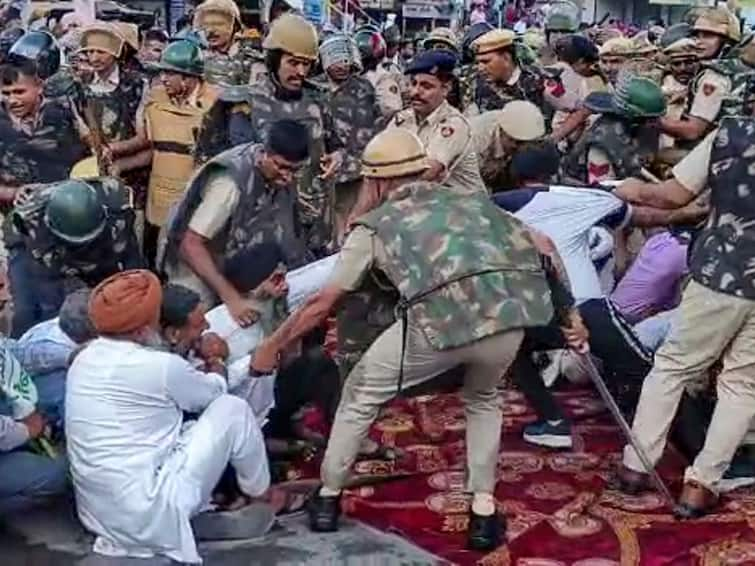 Farmers Protest Seeking MSP For Sunflower Seed In Haryana, Congress Says Centre Working To 'Beat' Them