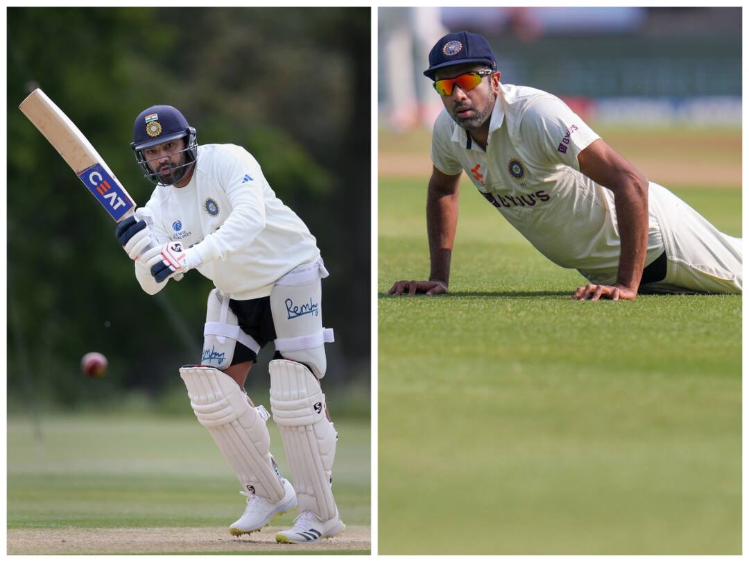 Rohit Sharma: அஸ்வினை கழட்டி விட்டதற்கு வானத்தை கை காட்டிய ரோகித் சர்மா.. என்ன சொன்னார் தெரியுமா? Indian Cricket Captain Rohit Sharma Explains Why R Ashwin Is Not Playing In WTC Final 2023 Rohit Sharma: அஸ்வினை கழட்டி விட்டதற்கு வானத்தை கை காட்டிய ரோகித் சர்மா.. என்ன சொன்னார் தெரியுமா?