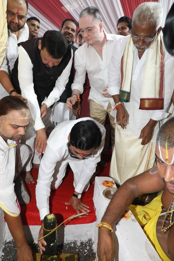 TTD News: నవీ ముంబయిలో శ్రీవారి ఆలయానికి భూమి పూజ, అట్టహాసంగా జరిగిన వేడుక