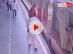 WATCH: पाली रेलवे स्टेशन पर महिला की लापरवाही, आरपीएफ के जवान की तत्परता से हादसा टला