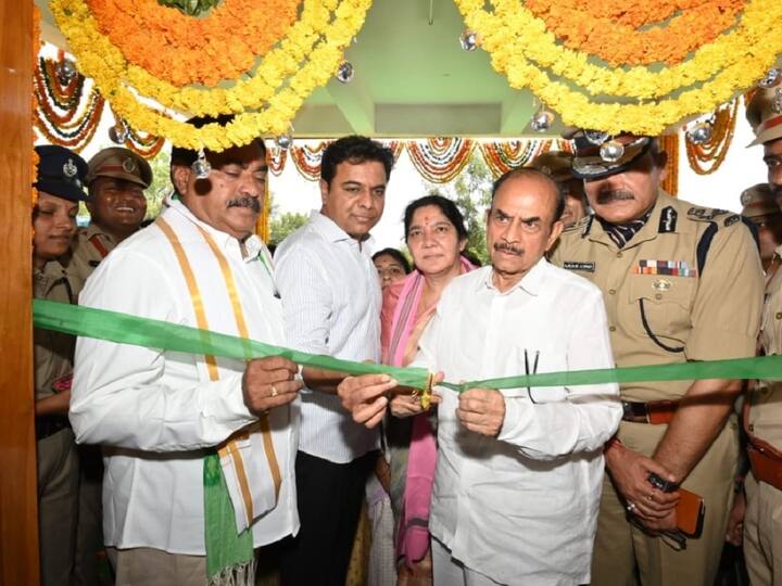 Telangana Minister  KTR lays foundation stone for development works in Mulugu Minister KTR: ములుగు జిల్లాలో మంత్రి కేటీఆర్ పర్యటన, పలు అభివృద్ధి పనులకు శంకుస్థాపన