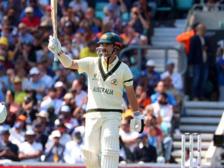 India vs Australia Travis Head First player to score a century in WTC Final 2023 Travis Head Century: ट्रेविस हेड WTC फाइनल में शतक जड़ने वाले पहले खिलाड़ी, भारत के खिलाफ खेली रिकॉर्ड तोड़ पारी