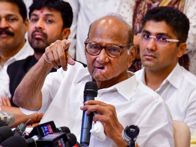 NCP Chief Sharad Pawar Reacts On Ajit Pawar Desire To Work In The Party  Organisation | Maharashtra: अजित पवार ने संगठन में मांगी जिम्मेदारी तो शरद  पवार बोले- 'केवल एक व्यक्ति ऐसा