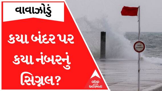 Gujarat Cyclone| વાવાઝોડાના સંકટને લઈને ક્યાં કયા નંબરનું અપાયું સિગ્નલ?, જુઓ રિપોર્ટ