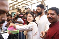 Vicky Kaushal And Sara Ali Khan Visit Siddhivinayak Temple After 'Zara Hatke Zara Bachke' Success