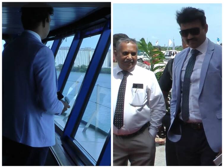 Luxury ship MV Empress has arrived in Triconamalai alias Trincomalee srilanka  திருகோணமலையை வந்தடைந்தது எம்வி எம்பிரஸ்  சொகுசு கப்பல்! உற்சாகமாக வரவேற்ற அதிகாரிகள்!