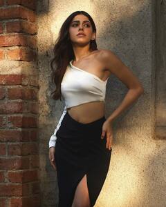 Alaya F Makes A Fashion Statement In Black And White Cut-Out Dress