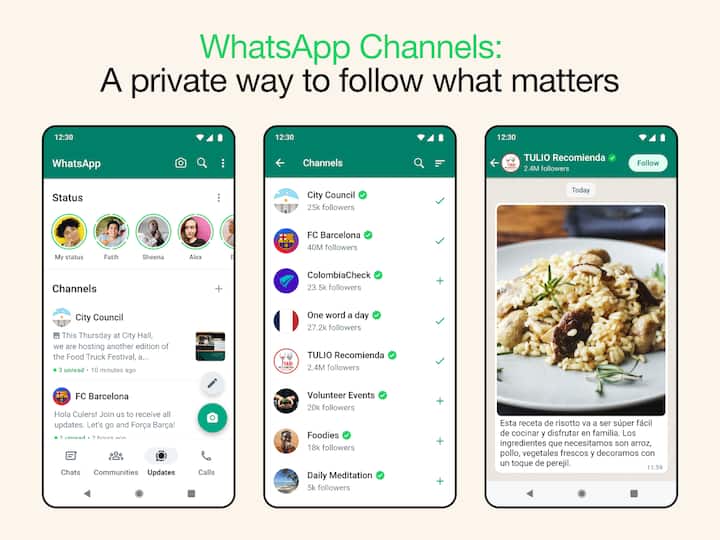 WhatsApp Channels Mark Zuckerberg Launch India Features Details Availability WhatsApp Channels Introduced. Here's Everything You Should Know