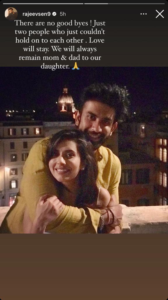 ‘There Are No Goodbyes...’: Rajeev Sen Writes An Emotional Note After Officially Getting Divorced From Charu Asopa
