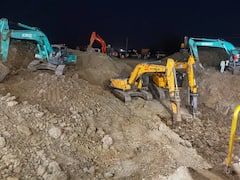 Efforts On For 3rd Day To Rescue Toddler Who Fell In MP Borewell, Robotic Experts Join Ops. In Pics