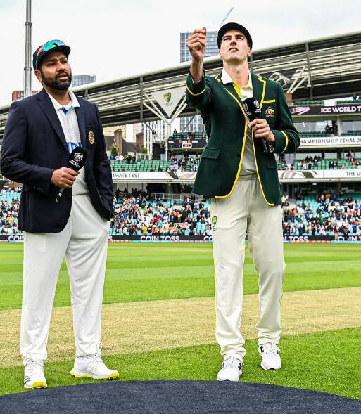 ஐசிசி உலககோப்பை  டெஸ்ட் போட்டி நேற்று நடைப்பெற்றது. இதில் டாஸ் வென்ற இந்திய அணி முதலில் பந்துவீச்சை தேர்வு செய்தது.