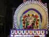 கரூர் மாரியம்மன் ஆலய வைகாசி திருவிழா -  புஷ்ப வாகனத்தில் சுவாமி திருவீதி உலா
