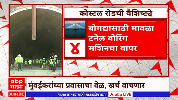 Mumbai Coastal Road: मुंबईकरांसाठी आनंदाची बातमी; डिसेंबर 2023मध्ये कोस्टल रोड खुला होणार