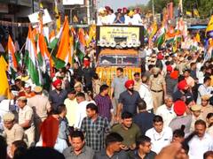 हरियाणा के जींद में AAP ने फूंका बिगुल, जाट लैंड में हुई सीएम केजरीवाल-मान की पहली तिरंगा यात्रा