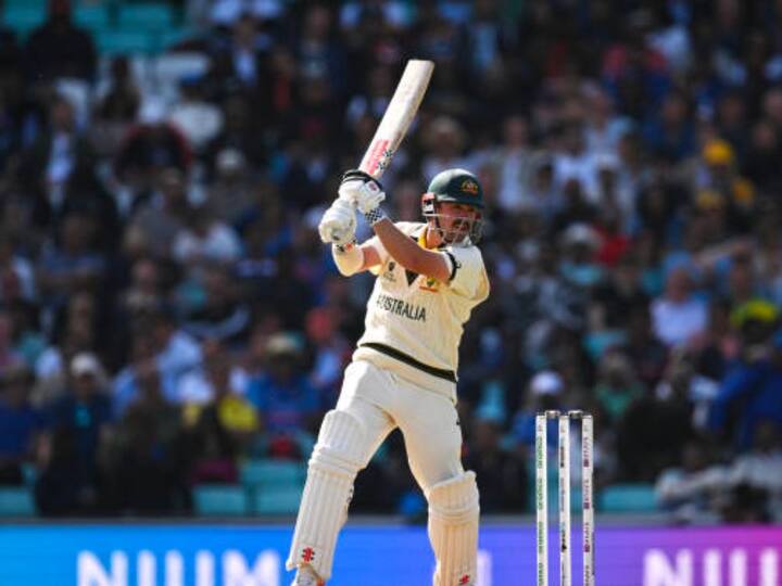 Earlier, the left-hander played an attacking innings of 60 off 75 balls alongside Steve Smith’s gutsy knock of 33 in bright sunshine took Australia to 170 for three at tea on day one of the World Test Championship final against India on Wednesday. (Getty)